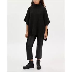 COACH Signature Knit Poncho XS/S Oversize NWT*